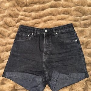 H&M Black Denim Women's Shorts